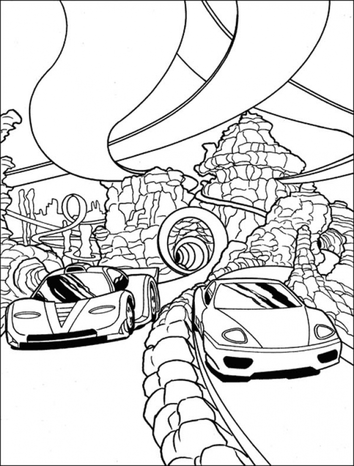 Get This Cool Race Car Coloring Pages for Kids 6cbg7