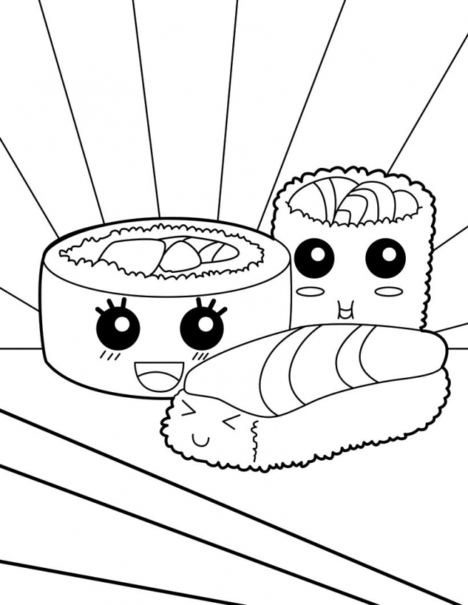 Get This cute food coloring pages 73bbd