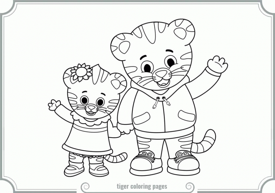 Get This Daniel Tiger Coloring Pages Printable 4a56l