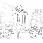 20+ Free Printable Despicable Me Coloring Pages - EverFreeColoring.com