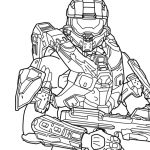 20+ Free Printable Halo Coloring Pages - EverFreeColoring.com