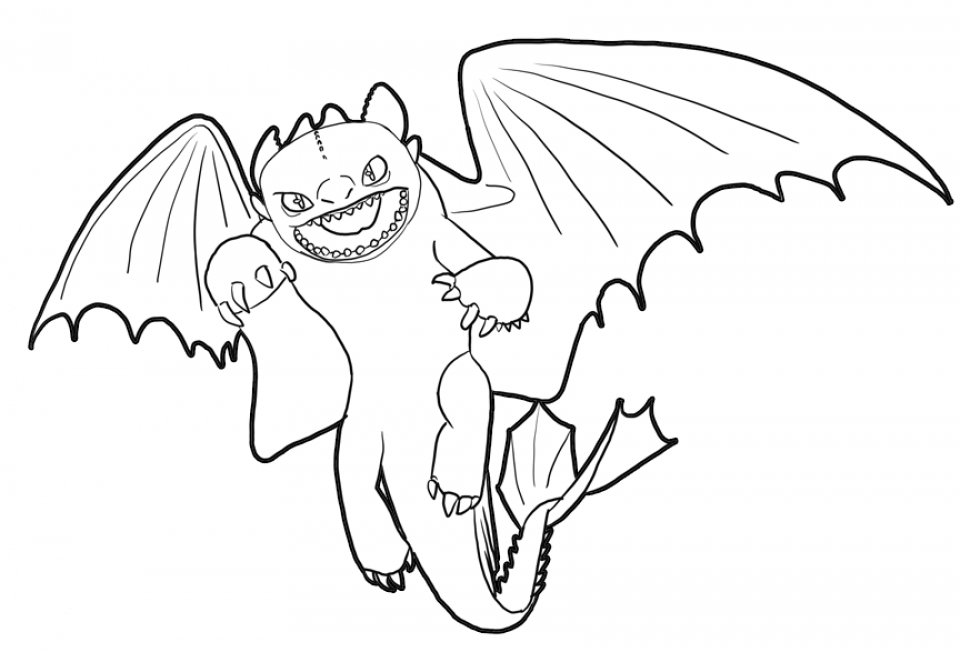 Get This How to Train Your Dragon Coloring Pages Printable