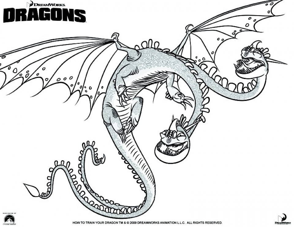 Train Dragon Coloring Pages Print 8561a Dragons