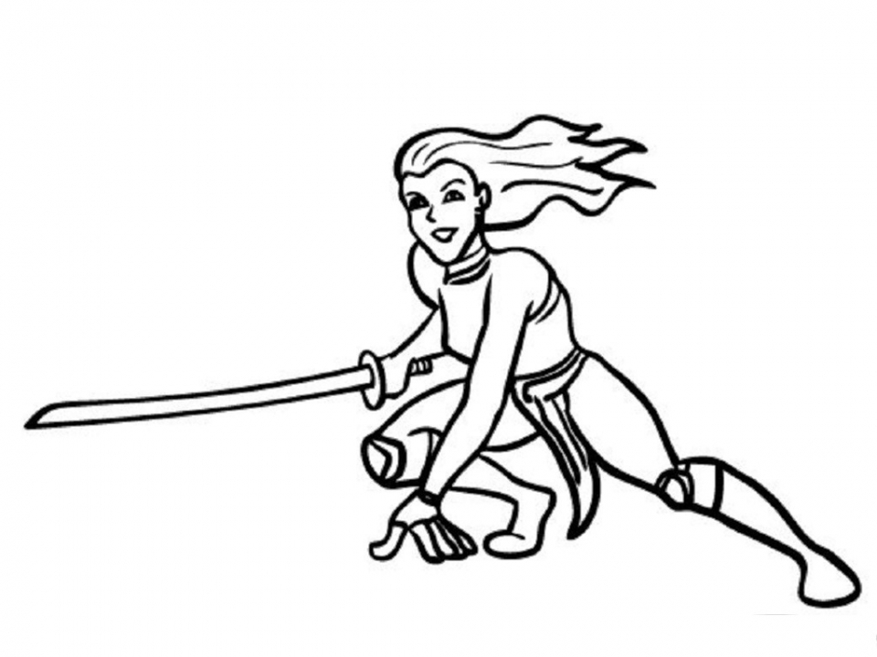 Get This Ninja Coloring Pages Free Printable Gsjt8