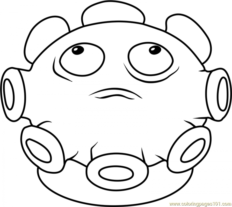 plants vs zombies plants characters list coloring pages