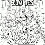 20+ Free Printable Plants Vs. Zombies Coloring Pages - EverFreeColoring.com