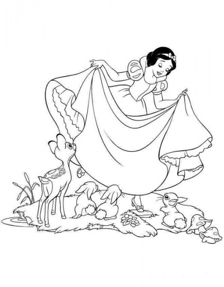 Download Get This Snow White Coloring Pages for Girls tzne8