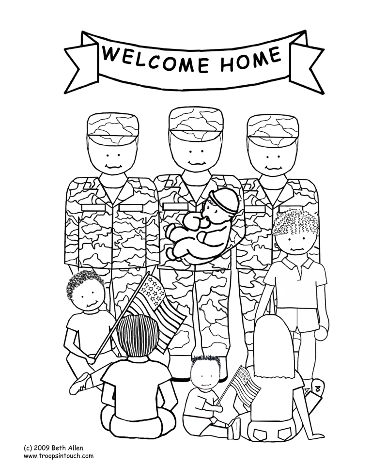 Get This Veteran's Day Coloring Pages Free 02at1