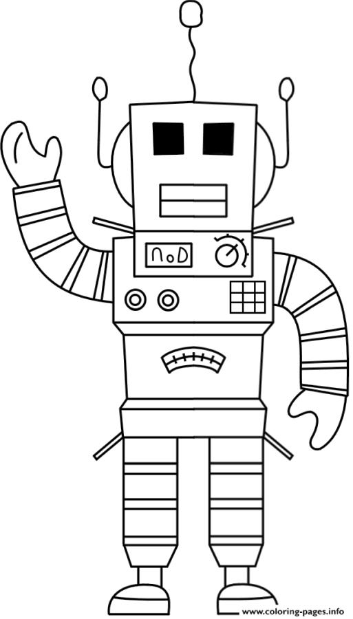 Roblox Avatar Coloring Page