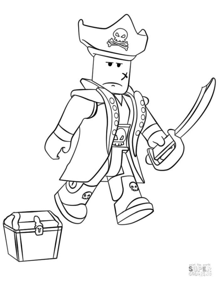 Free Printable Unicorn Roblox Coloring Pages