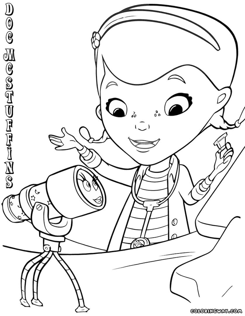 20+ Free Printable Doc McStuffins Coloring Pages - EverFreeColoring.com