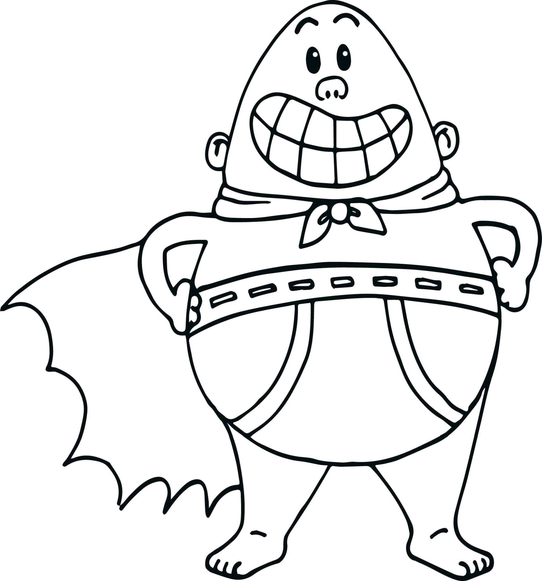 20+ Free Printable Captain Underpants Coloring Pages - Everfreecoloring.com