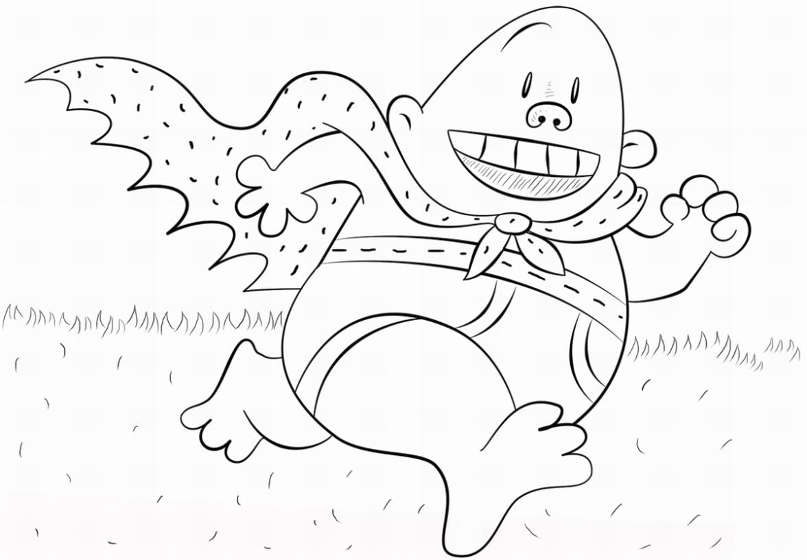 Get This Captain Underpants Coloring Pages to Print 994h