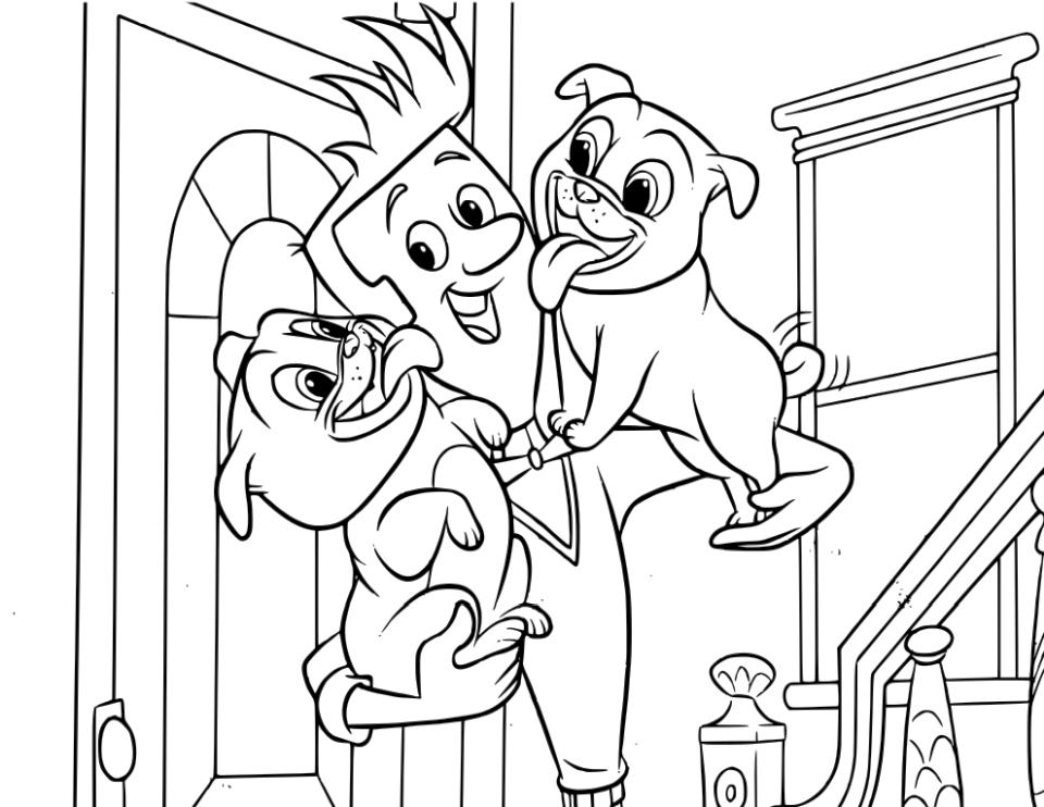 20+ Free Printable Puppy Dog Pals Coloring Pages - EverFreeColoring.com