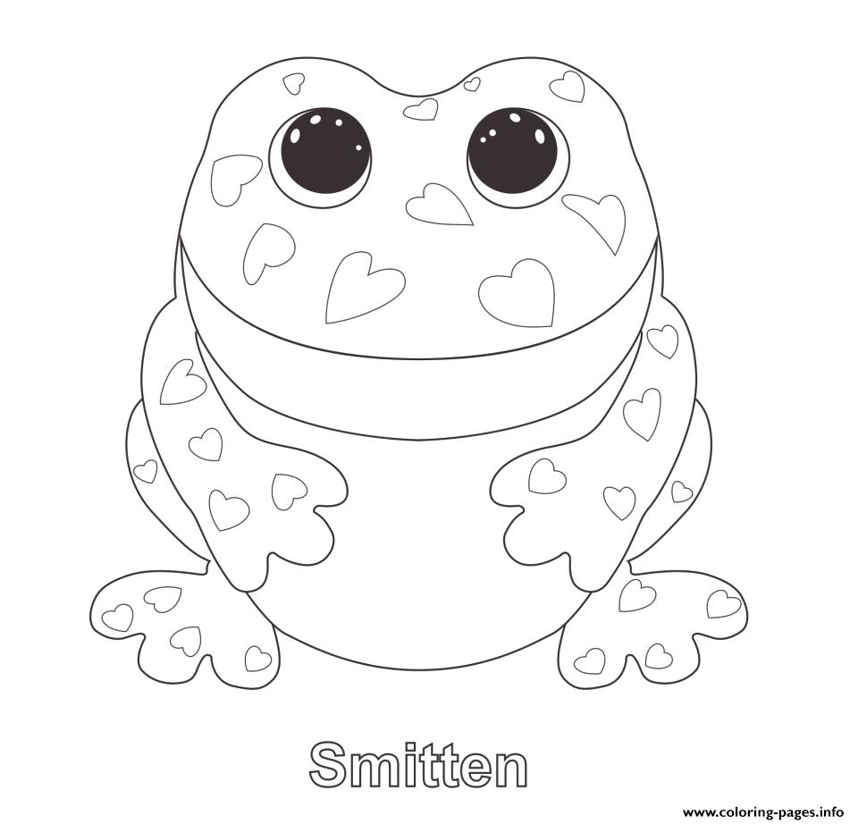 Get This Smitten Beanie Boo Coloring Pages to Print 6tcf