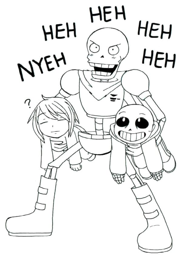 Get This Undertale Coloring Pages Free hhe5