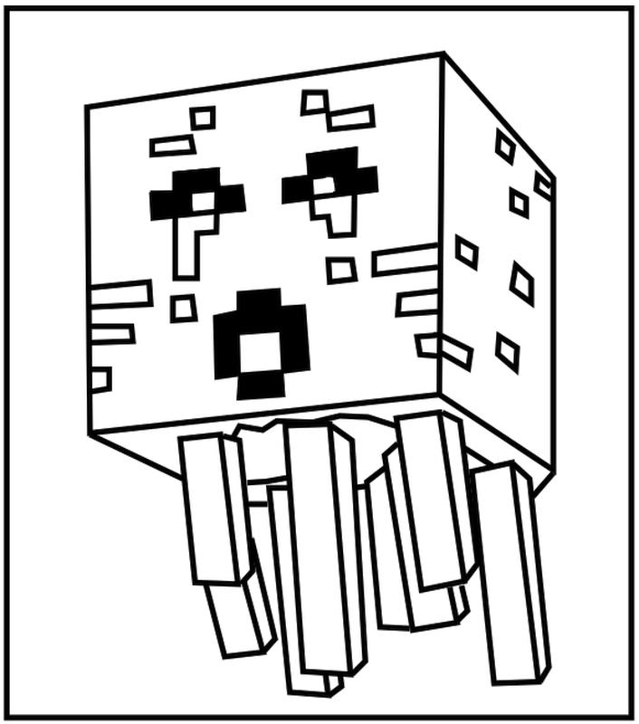 Free Printable Minecraft Coloring Pages for Kids