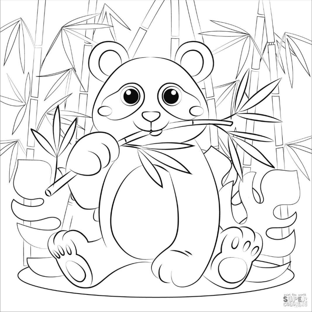 Get This Panda Coloring Pages for Kids