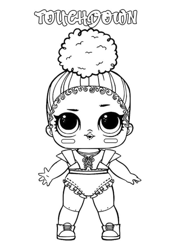Get This Lol Dolls Coloring Pages Printable Touchdown