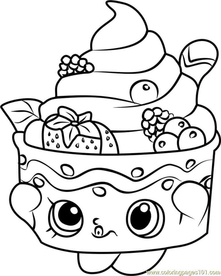 Get This Shopkins Coloring Pages Food Yo Chi
