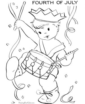 4th of July Coloring Pages for Toddlers – 6cve1