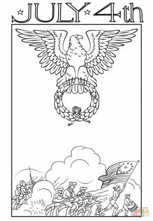 4th of July Coloring Pages for Adults   ydf38