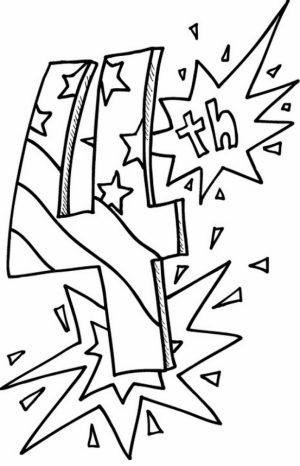 4th of July Coloring Pages for Kindergarten   tx8n3