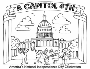 4th of July Coloring Pages Free for Kids   txce8