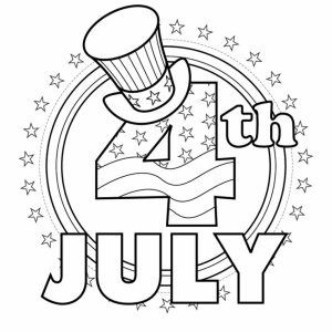 4th of July Coloring Pages Free to Print   5dn5o