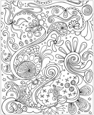 Abstract Coloring Pages Easy c012l