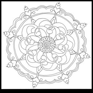 Abstract Coloring Pages Easy m4n8