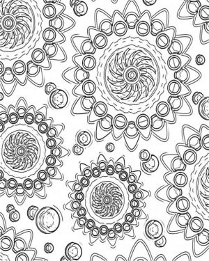 Abstract Coloring Pages Easy sp1n9