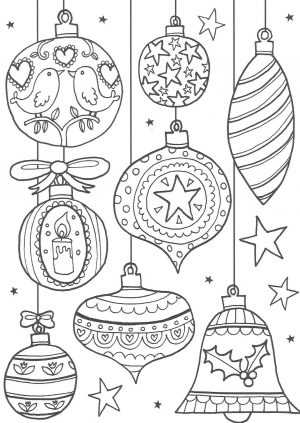 Adult Christmas Coloring Pages Free Bells and Whistles odl8