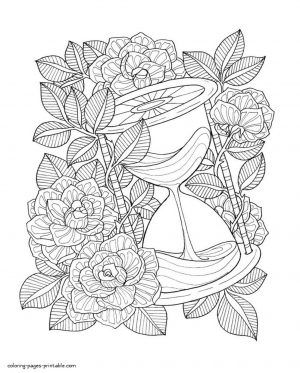 Adult Coloring Pages Floral Patterns Printable jgl7