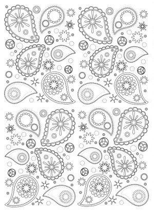 Adult Coloring Pages Paisley 2mtp