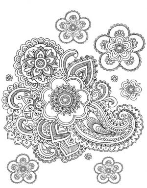 Adult Coloring Pages Paisley 3plf