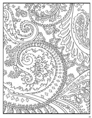 Adult Coloring Pages Paisley Free 3hso