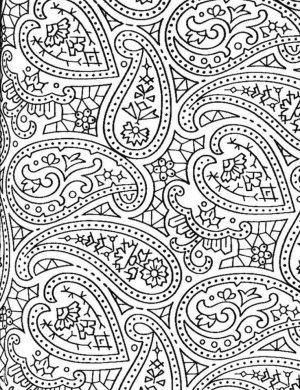 Adult Coloring Pages Paisley to Print 4snf