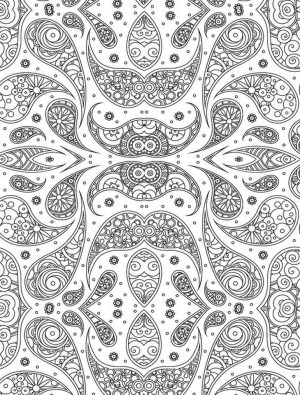 Adult Coloring Pages Paisley to Print 6amz