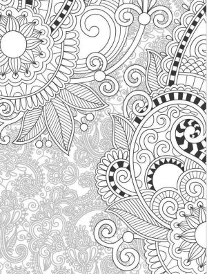 Adult Coloring Pages Paisley to Print 9oal