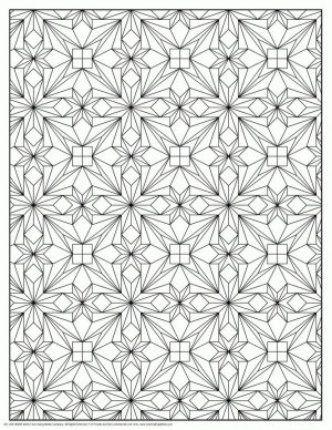 Adult Coloring Pages Patterns Detailed Geometry 7dwq