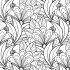 Adult Coloring Pages Patterns Flowers