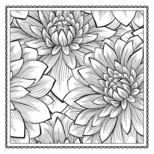 Adult Coloring Pages Patterns Lotus Flower 1drt