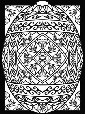 Adult Easter Coloring Pages Adult Printable Easter Egg
