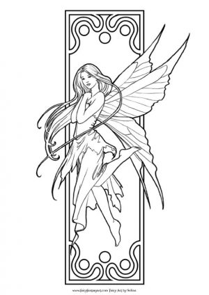 Adult Fairy Coloring Pages 1jq6