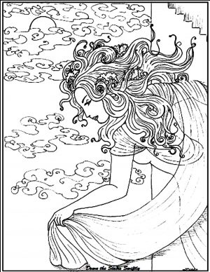 Adult Fantasy Coloring Pages 1wms