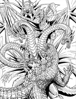 Adult Fantasy Coloring Pages 3thd