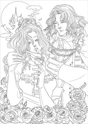 Adult Halloween Coloring Pages Castlevania 6cst