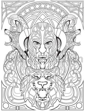 Advanced Fantasy Coloring Pages for Grown Ups 2lvk