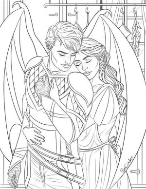 Advanced Fantasy Coloring Pages for Grown Ups 6wkn